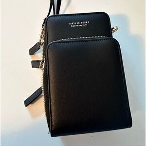 Black cross body bag